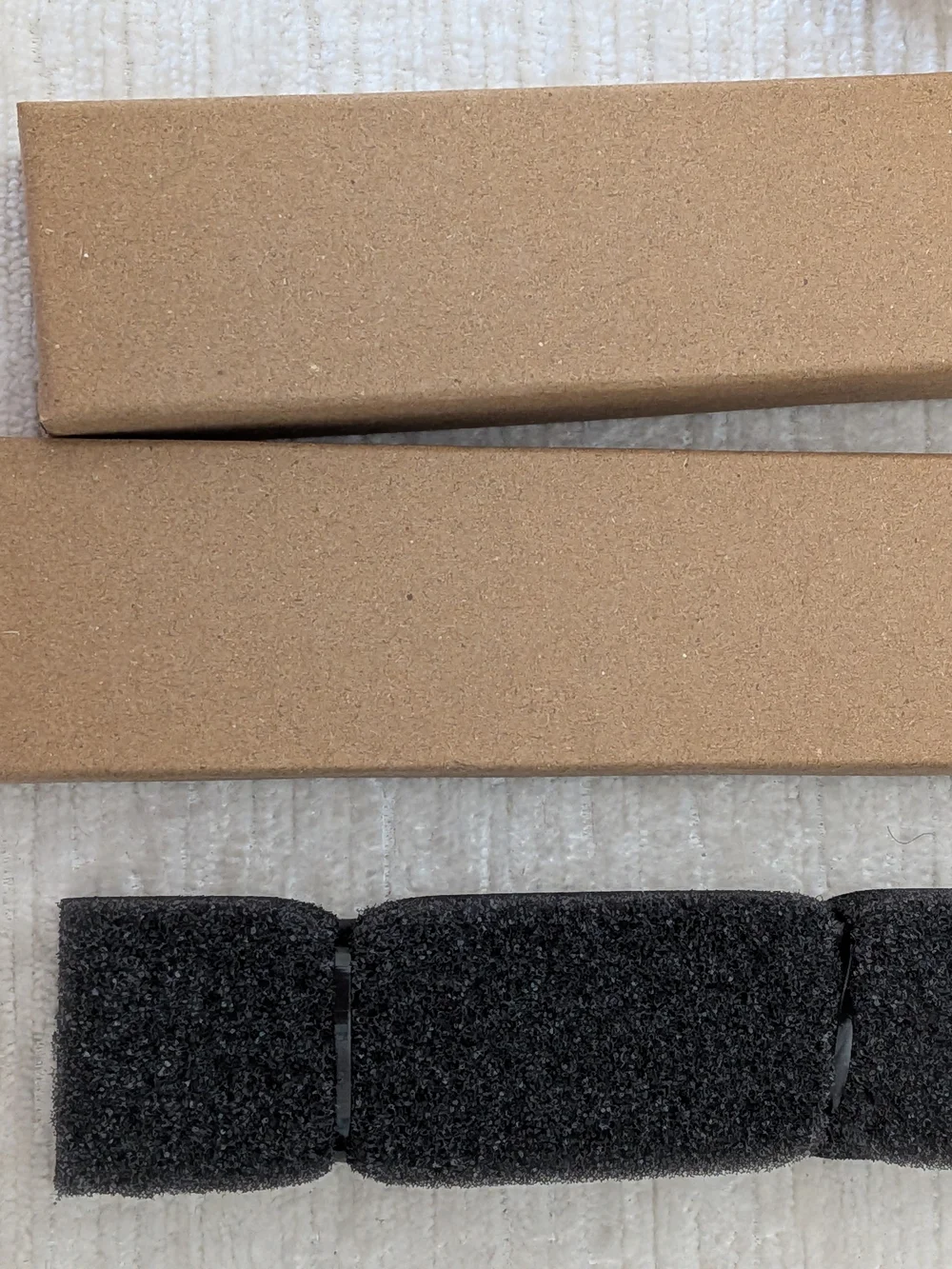Kraft Paper Jewelry Gift Boxes Qty 10 With Cushion Inserts  5.25